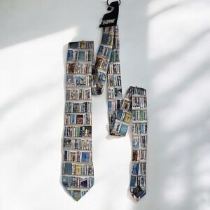 Fox & Chave The Bodleian Library‎ 100% Silk Tie Collection Bibliophile, Teacher